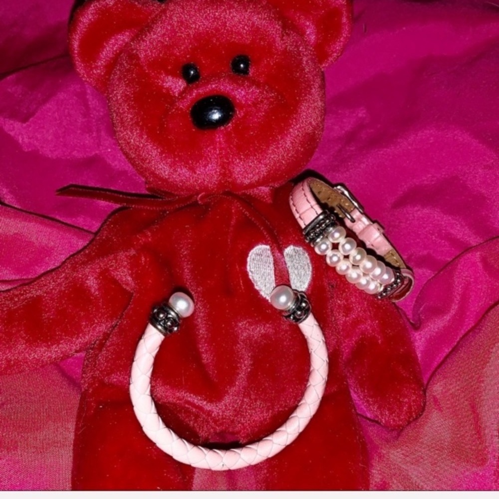 Baby - Little Princess Jewelry Princess Bracelets Freshwater Pearls & Leather